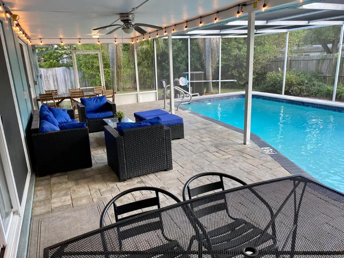 Spacious 5 Bedrooms 3 Bathrooms Family-Friendly Home With Heated Salt Pool Clearwater Exterior foto